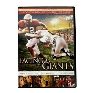 Facing The Giants DVD Special Edition PG Alex Kendrick Sony Inspirational